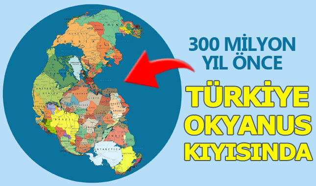 300 milyon yıl önce Türkiye okyanus ülkesiymiş