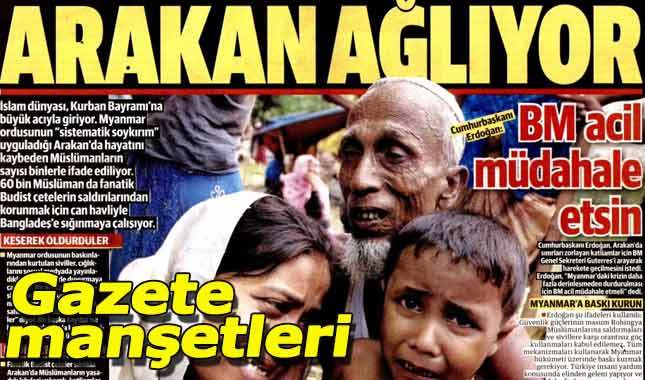 31 Ağustos gazete manşetleri