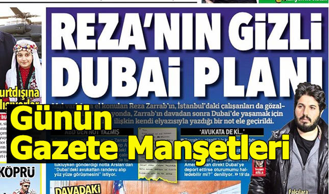 4 Aralık 2017 Gazete manşetleri