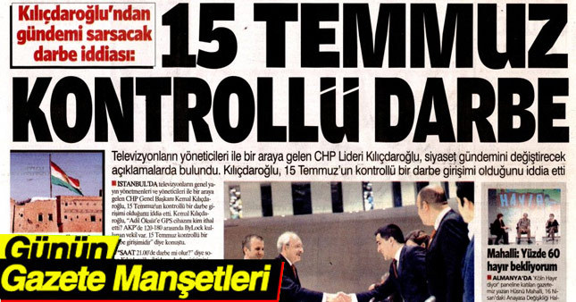 4 Nisan 2017 Gazete Manşetleri