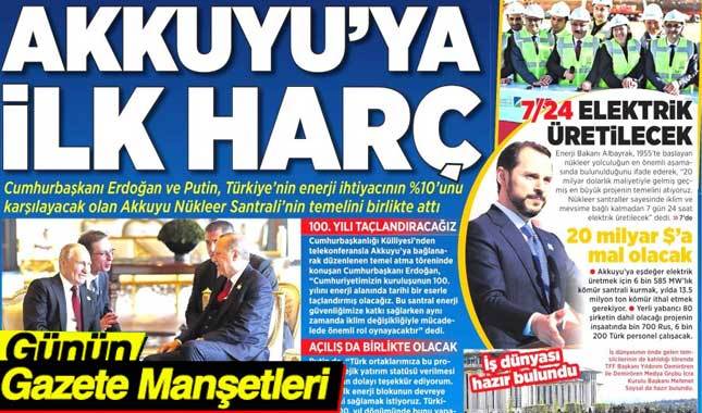 4 Nisan 2018 Gazete Manşetleri