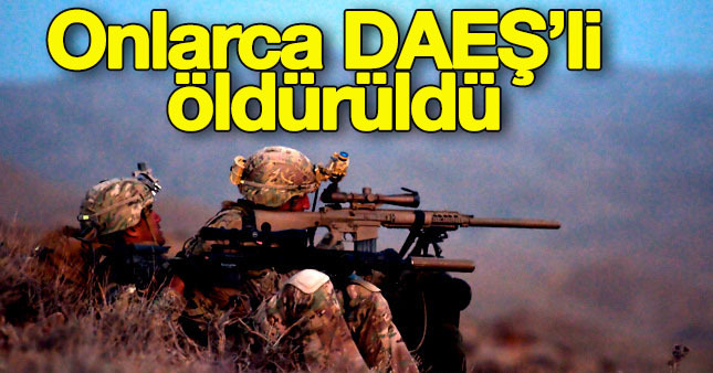 46 DAEŞ militanı öldürüldü