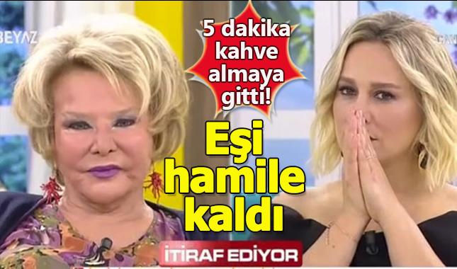 5 Dakikalık kahve alışverişinde karısının arkadaşını hamile bıraktı