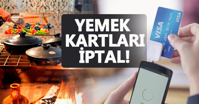 5 Milyon çalışanın yemek kartları iptal olabilir