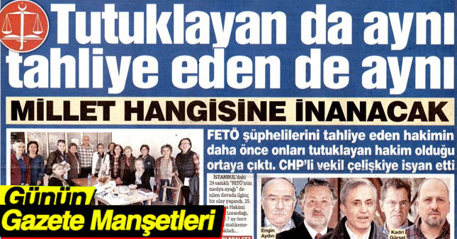 5 Nisan 2017 Gazete Manşetleri