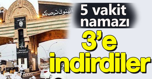 5 vakit namazı 3'e indirdiler