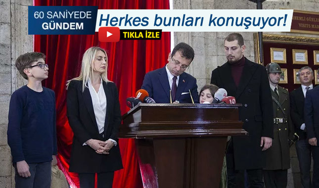 60 SANİYEDE GÜNDEM - 03 Nisan 2019