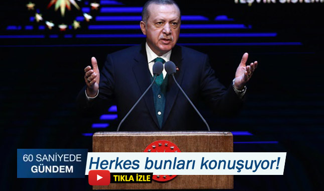 60 SANİYEDE GÜNDEM - 10.04.2018