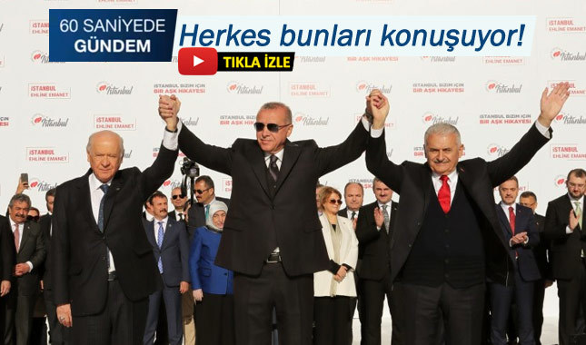 60 SANİYEDE GÜNDEM - 25 Mart 2019