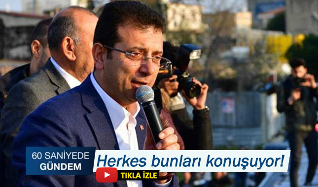 60 SANİYEDE GÜNDEM - 28 Mart 2019