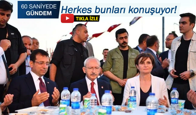 60 Saniyede Gündem - 18 Mayıs 2019