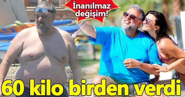60 kilo birden veren Hamdi Alkan tanınmayacak halde