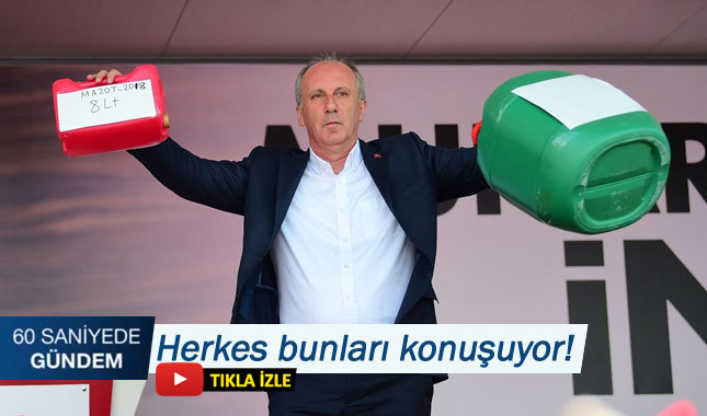 60 saniyede gündem (26 Mayıs 2018)