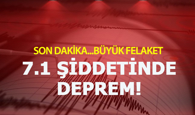 Peru'da 7.1 büyüklüğünde deprem! Son dakika