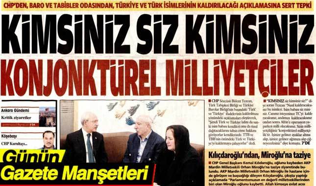 8 Şubat 2018 Gazete Manşetleri oku