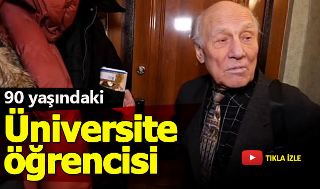 90 Yaşındaki üniversite öğrencisi