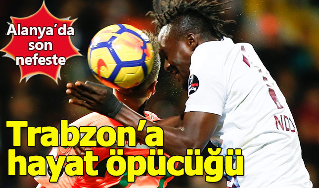 A. Alanyaspor 1-2 Trabzonspor maç özeti ve golleri beIN Sports
