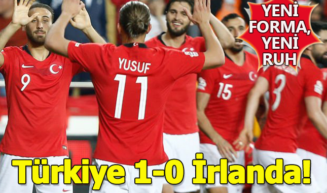A Milli Futbol takımımız, İrlanda Cumhuriyetini 1-0 mağlup etti! (Maç sonucu - Özet)