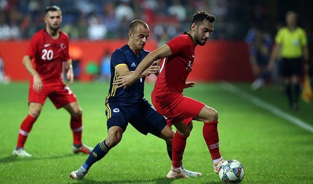 A Milli Takım'dan tatsız prova