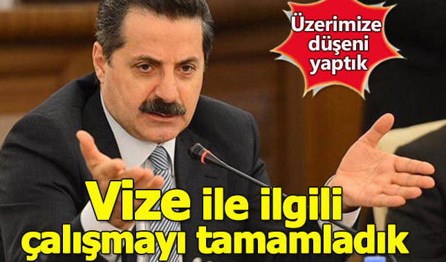 AB Bakanı Ömer Çelik, AB ile vize sürecine dair kounştu