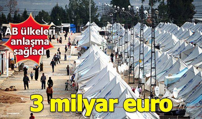 AB ile mülteci anlaşmasına varıldı