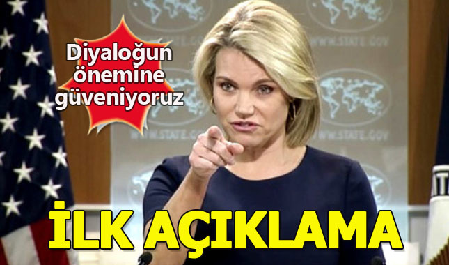 Türkiye ABD görüşmeleri sonrası Nauert konuştu