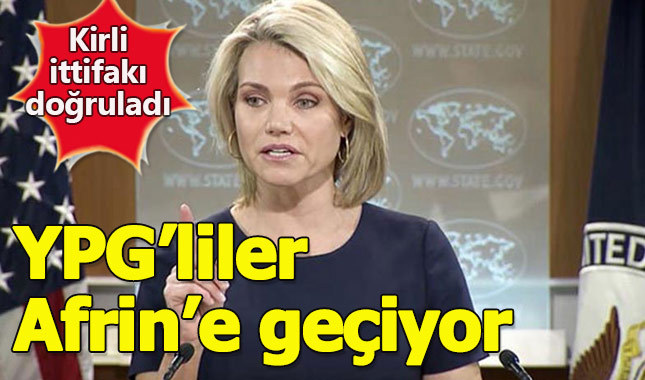 ABD, Afrin'deki kirli ittifakı doğruladı