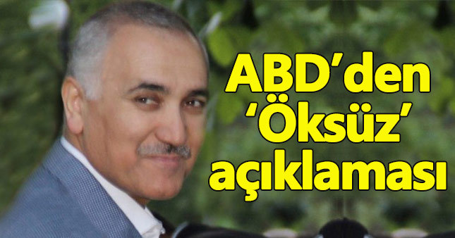 ABD Büyükelçiliği'nden Adil Öksüz açıklaması