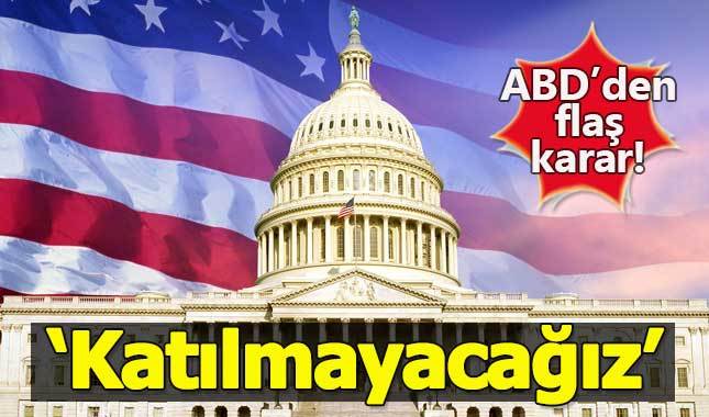 ABD, Soçi'deki barış görüşmelerine katılmayacak