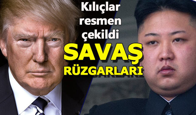 ABD ile Kuzey Kore arasında kılıçlar çekildi