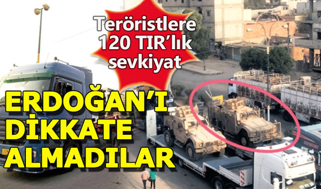ABD, teröristleri donatmaya devam ediyor