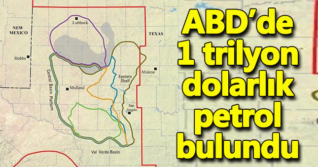 ABD'de 1 trilyon dolarlık petrol bulundu