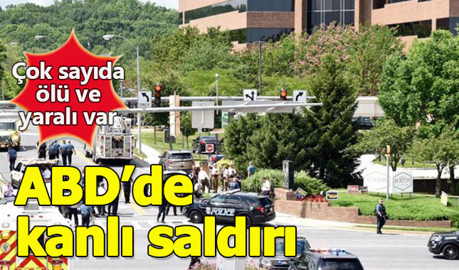 ABD'de gazete binasına silahlı saldırı 5 kişi öldü