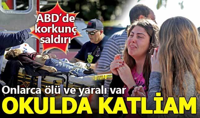 ABD'de liseye silahlı saldırı: Onlarca ölü ve yaralı var