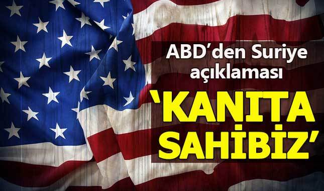 ABD'den Suriye'de kimyasal saldırı açıklaması: Kanıtlarımız var
