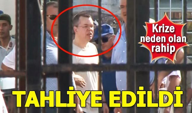 ABD'li rahip Pastör Brunson tahliye edildi