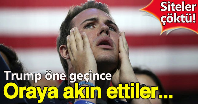 ABD'liler Kanada'nın göçmenlik sitesini çökertti
