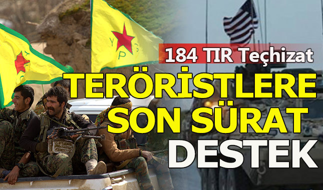 ABD'nin PYD'ye askeri yardımı devam ediyor