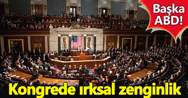 ABD’nin Yeni Kongre’sinde zengin ırksal çeşitlilik