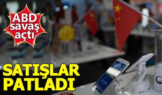 ABD'nin savaş açtığı Çinli Huawei'in satışları arttı