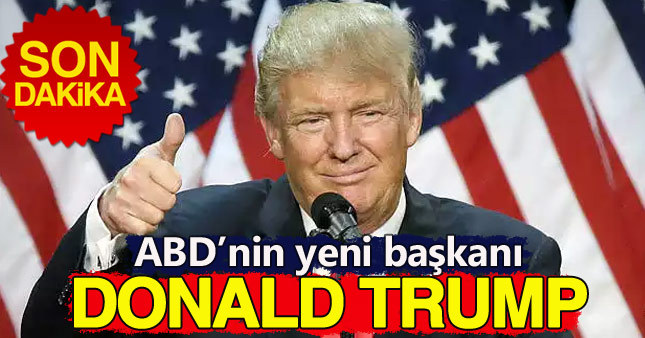 ABD 45. başkanını seçti