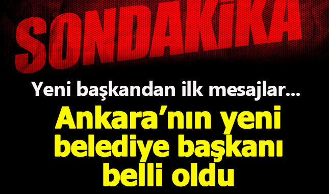Ankara Büyükşehir Belediye Başkanı Mustafa Tuna oldu (Mustafa Tuna kimdir?)