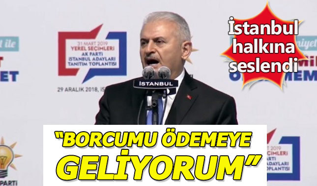 AK Parti İstanbul adayı Yıldırım'dan ilk sözler!