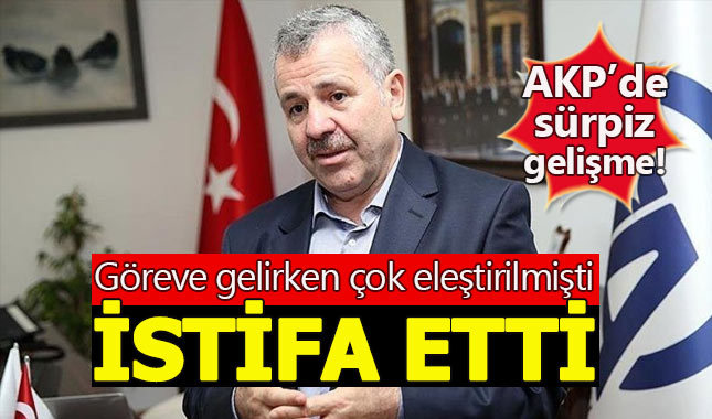 AK Parti'de flaş gelişme! Şaban Dişli istifa etti