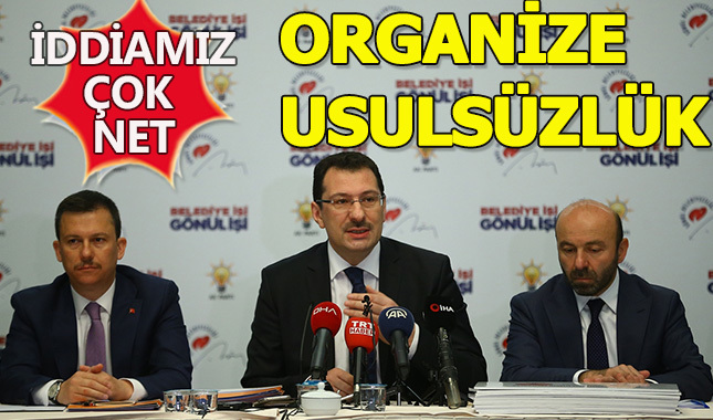 AK Parti'den seçim itirazı açıklaması