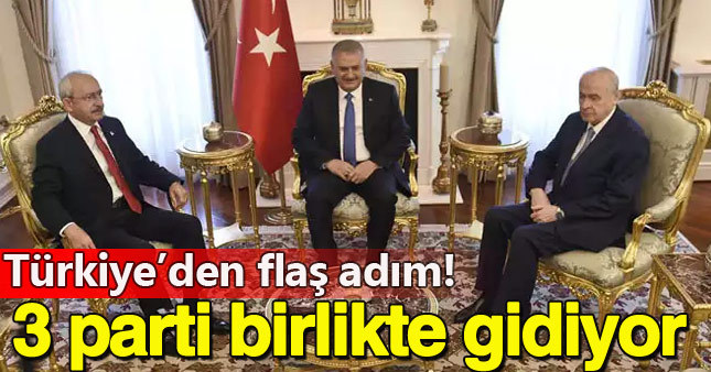 AKP, CHP ve MHP'den ortak hamle