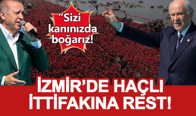 AKP ile MHP ilk ortak mitingi İzmir'de yapıyor