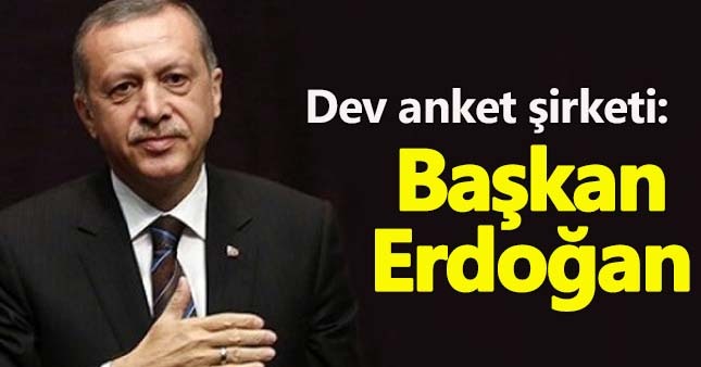 ANDY-AR anketinden başkanlık için Erdoğan çıktı