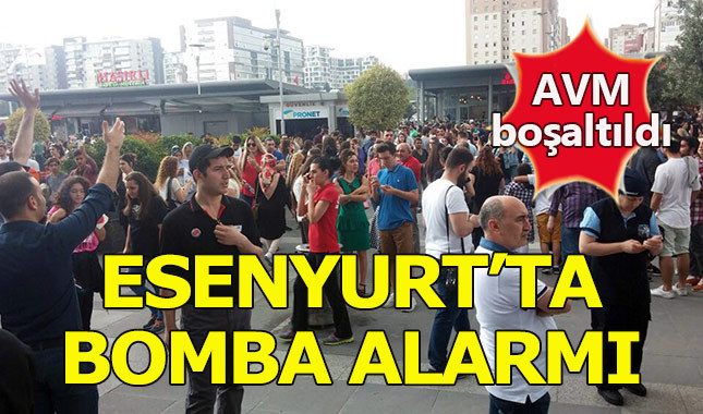 AVM'deki bomba ihbarı Esenyurt'u alarma geçirdi