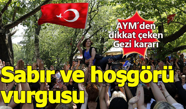 AYM'den dikkat çeken Gezi Parkı eylemleri kararı